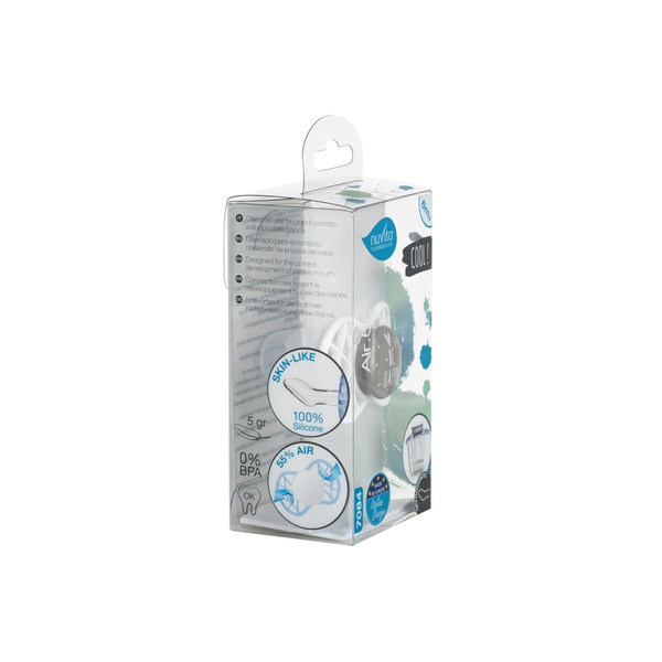 Nuvita Пустышка Air55 Cool 6m+ ортодонтическая [NV7084PG]