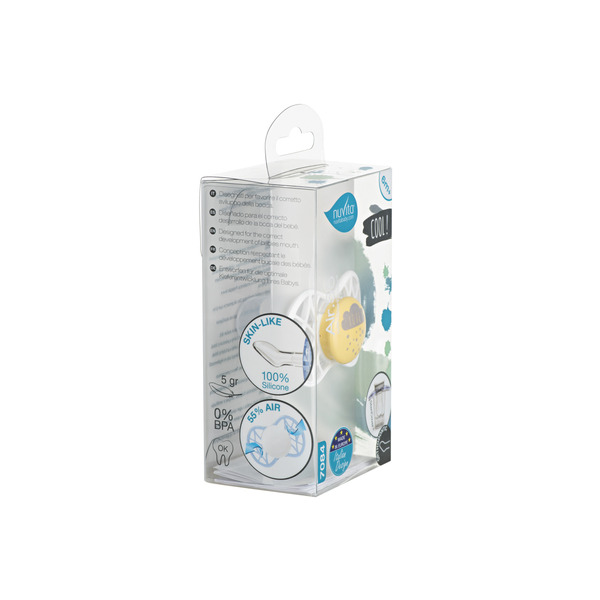 Nuvita Пустышка Air55 Cool 6m+ ортодонтическая [NV7084SC]