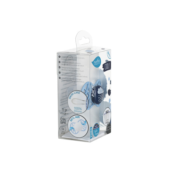 Nuvita Пустышка Air55 Cool 6m+ симметрическая [NV7085CB]