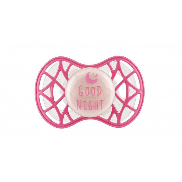 Nuvita Пустышка Air55 Cool 6m+ симметрическая (светящаяся в темноте) [NV7085GM]