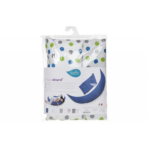 Nuvita Набор аксессуаров для подушки DreamWizard (наволочка, мини-подушка) Белый с точками