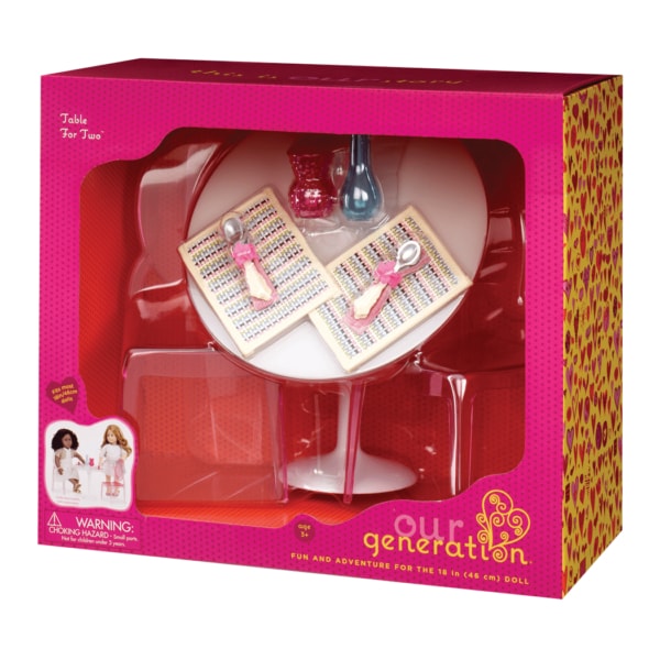 Our Generation Набор мебели - Стол и стулья