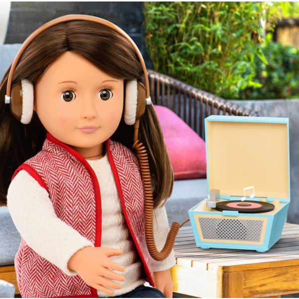 Our Generation Набор аксессуаров для записи ретро музыки