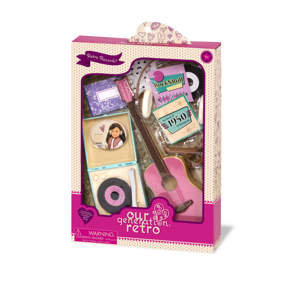 Our Generation Набор аксессуаров для записи ретро музыки