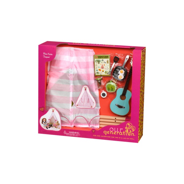 Мебель для кукол Our Generation Мини-палатка (BD37209Z)