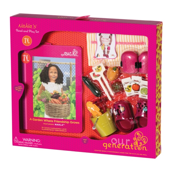 Our Generation Книга і комплект аксесуарів для садівництва