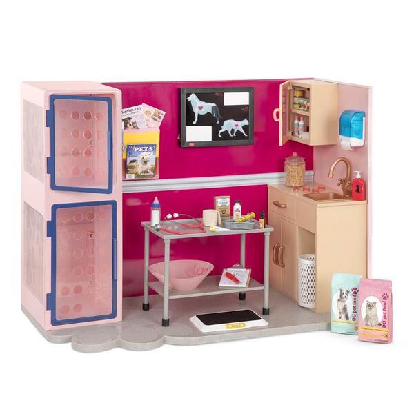 Кукла с аксессуарами Our Generation Ветеринарная клиника (BD35140Z)