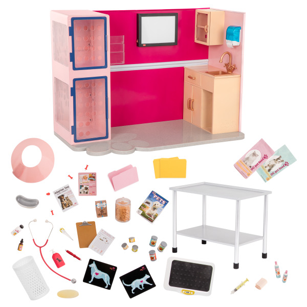 Кукла с аксессуарами Our Generation Ветеринарная клиника (BD35140Z)