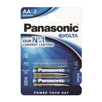 Panasonic Батарейка EVOLTA щелочная AA блистер, 2 шт.