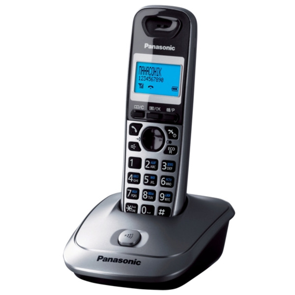 Panasonic Радиотелефон DECT KX-TG2511UAM Metallic