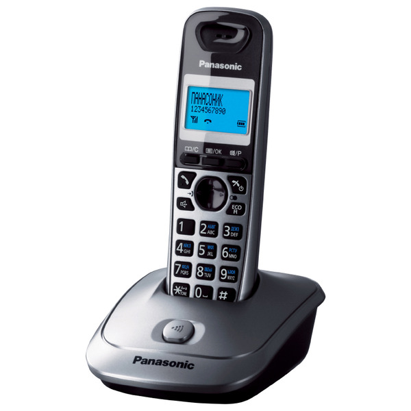 Panasonic Радиотелефон DECT KX-TG2511UAM Metallic