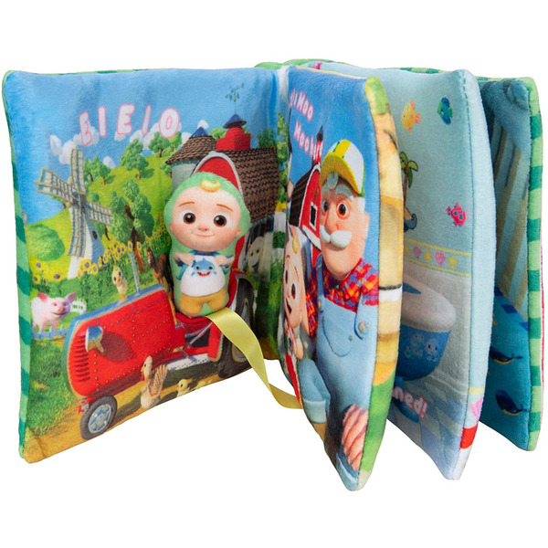 CoComelon Игровой набор Feature Roleplay Музыкальная плюшевая книга