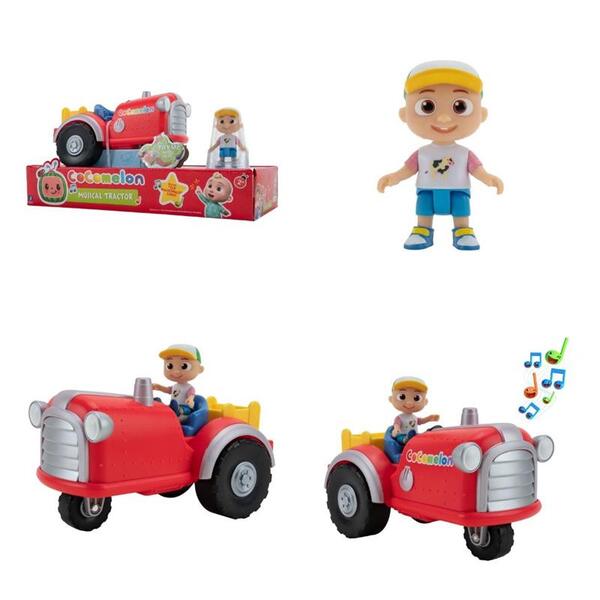 Игровой набор CoComelon Feature Vehicle Трактор со звуком