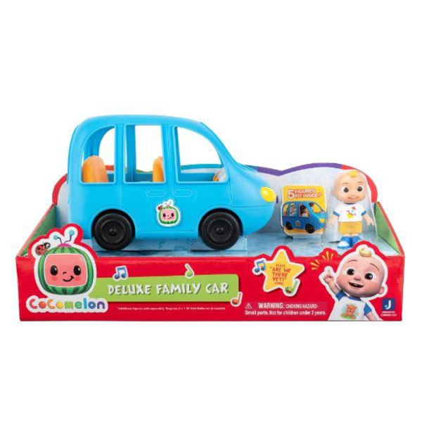 Ігровий набір CoComelon Deluxe Vehicle Family Fun Car Vehicle світло і звук