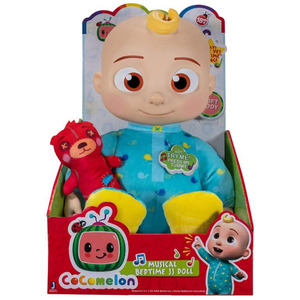 М`яка іграшка CoComelon Roto Plush Bedtime JJ Doll Джей Джей зі звуком