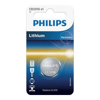 Батарейка Philips Lithium CR 2016 BL 1шт