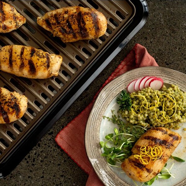 Гриль Russell Hobbs Гриль George Foreman 25850-56 Smokeless BBQ Grill