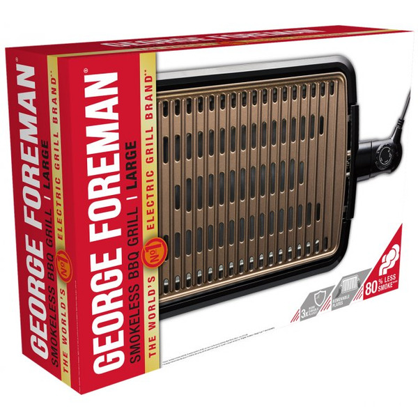 Гриль Russell Hobbs Гриль George Foreman 25850-56 Smokeless BBQ Grill