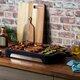Russell Hobbs Гриль George Foreman 25850-56 Smokeless BBQ Grill, 1606 Вт, титаное напыление пластин, черный