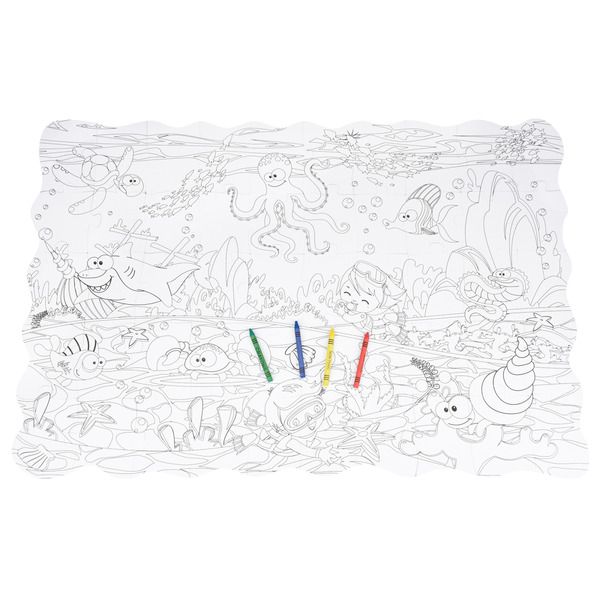 Same Toy Пазл-раскраска Подводный мир