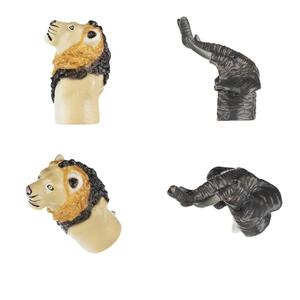 Same Toy Пальчиковый театр 2 ед, Лев и Слон