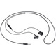 Samsung Проводная гарнитура 3.5mm Earphones (IA500) Black