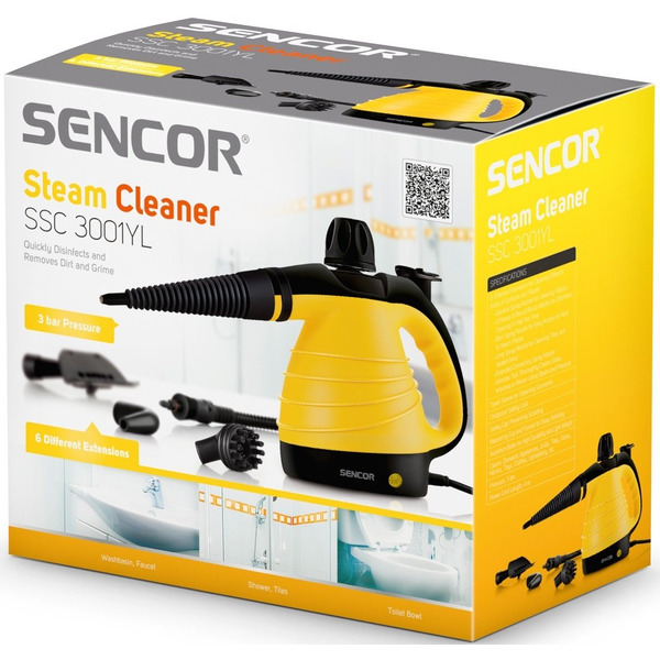 Пароочищувач Sencor SSC 3001 YL