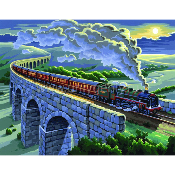 Набір для творчості Sequin Art PAINTING BY NUMBERS SENIOR Overnight Sleeper (SA0428)