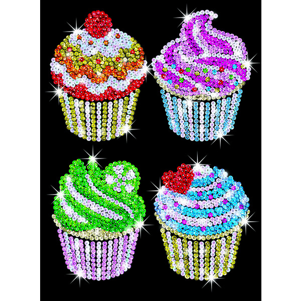 Набір для творчості Sequin Art BLUE Cupcakes (SA1130)
