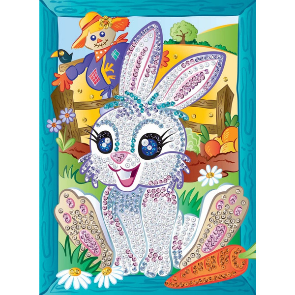 Sequin Art Набор для творчества SMOOGLES Зайчик