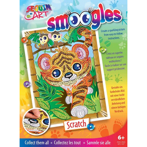 Sequin Art Набор для творчества SMOOGLES Тигр