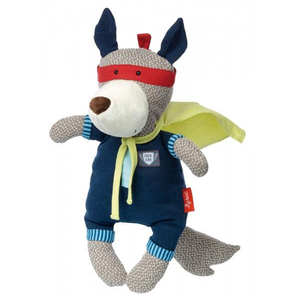 М'яка іграшка sigikid Вовк супергерой 35 см (38697SK)