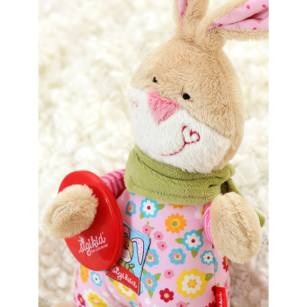 Мягкая музыкальная игрушка Sigikid Заяц 23 см (40109SK)