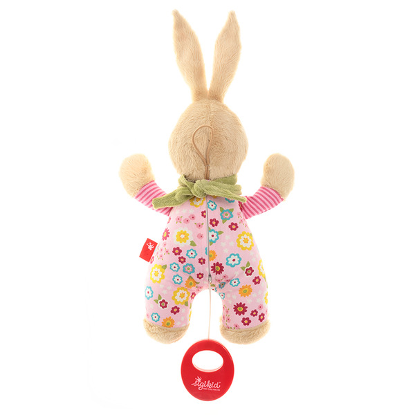 Мягкая музыкальная игрушка Sigikid Заяц 23 см (40109SK)
