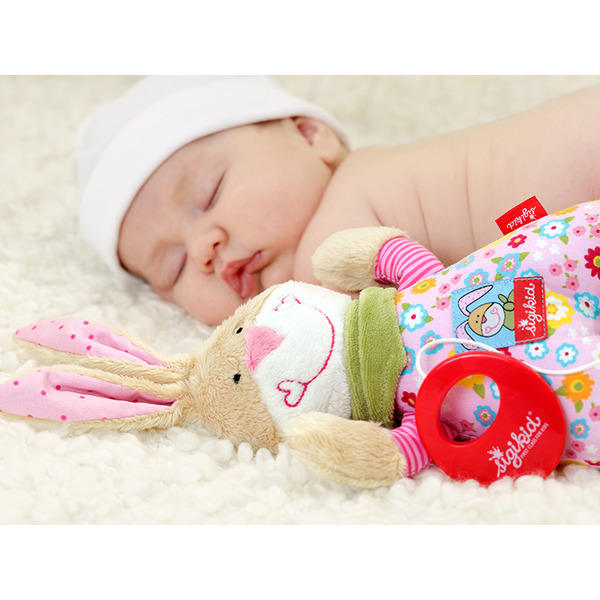 Мягкая музыкальная игрушка Sigikid Заяц 23 см (40109SK)