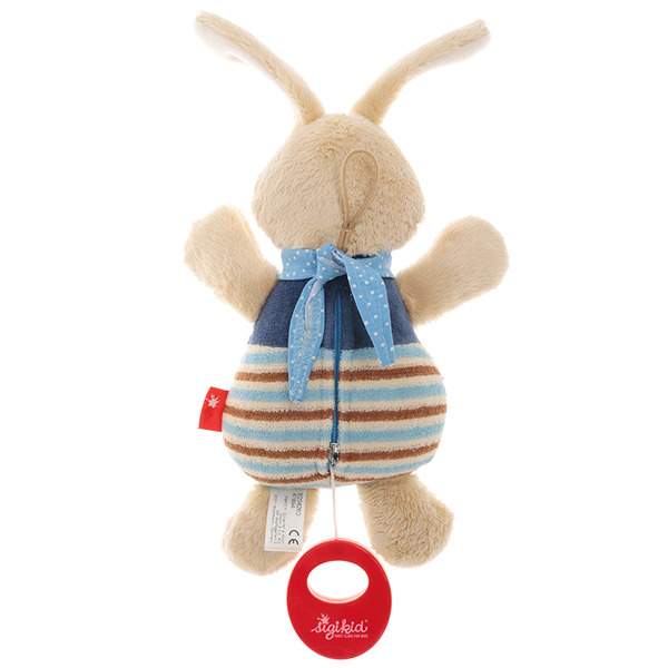 М'яка музична іграшка Sigikid Кролик 25 см (47894SK)
