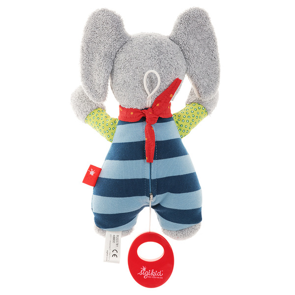 М'яка музична іграшка Sigikid Слонік 22 см (48800SK)