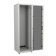 ZPAS Шкаф 19" 42U 600x1000, стекл.дверь WZ-IT-426010-69AA-4-011-FP, серый
