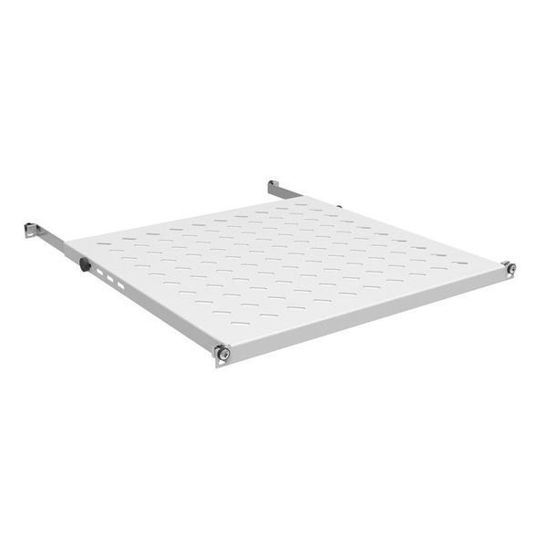 Полка ZPAS 19 0.5U глуб. 550мм (крепеж 550-650мм), грузопод. 70кг серая