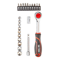 Top Tools Набір торцевих гайкових ключів Top Tools 1/4", 23од.