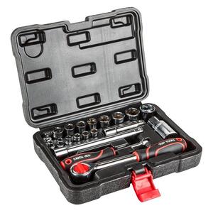 Top Tools Набор сменных головок 1/4", 3/8" 20 ед.