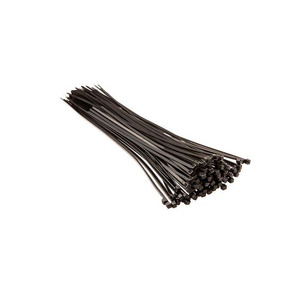 Стяжка Top Tools чорна, 3.6x300 мм, пластик, 100 шт. (44E960)