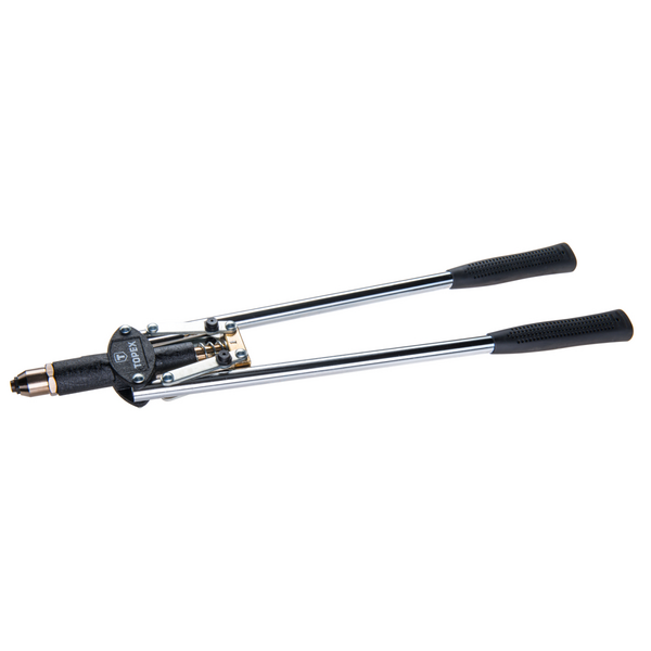 Topex 43E780 Заклепочник торцевой для заклепок алюминиевых 2.4, 3.2, 4.0, 4.8 мм