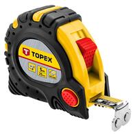 Topex 27C345 Рулетка, сталева стрічка, корпус двокомпонентний, магніт, 25мм х 5м