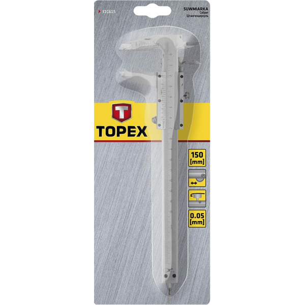 Topex 31C615 Штангенциркуль, 150 мм