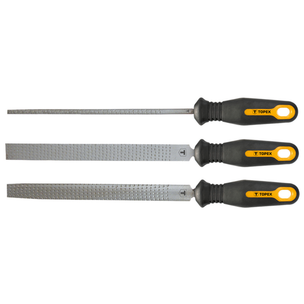 Напильники по дереву TOPEX 200мм 3шт 06A330