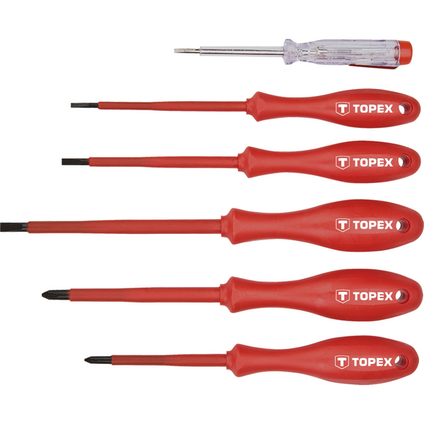 Topex 39D155 Викрутки 1000 В D155, набiр 6 шт.