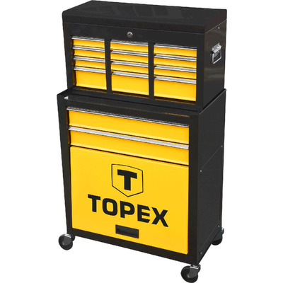Topex 79R500 Шкаф инструментальный, 2 выдвижных ящика, полка