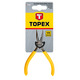 Topex 32D032 Плоскогубцы удлиненные прямые, прецизионные, 125 мм