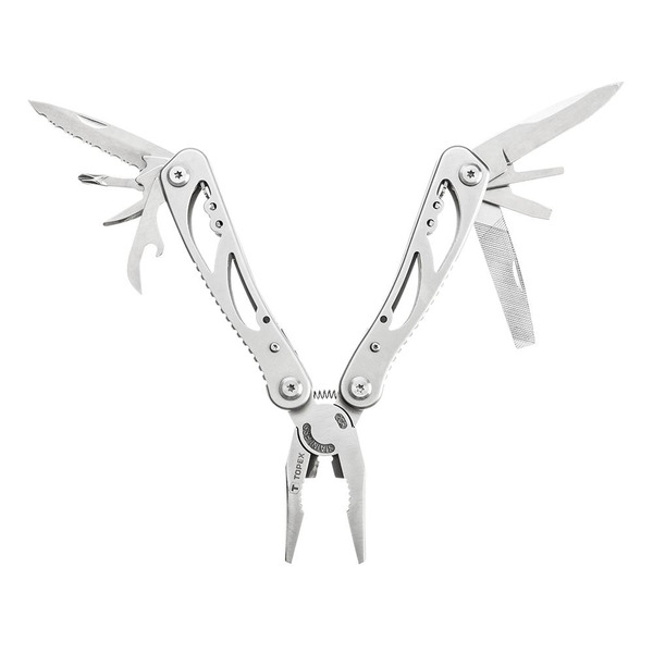 Topex 98Z058 Мультiтул, 9 елементiв, срiбний